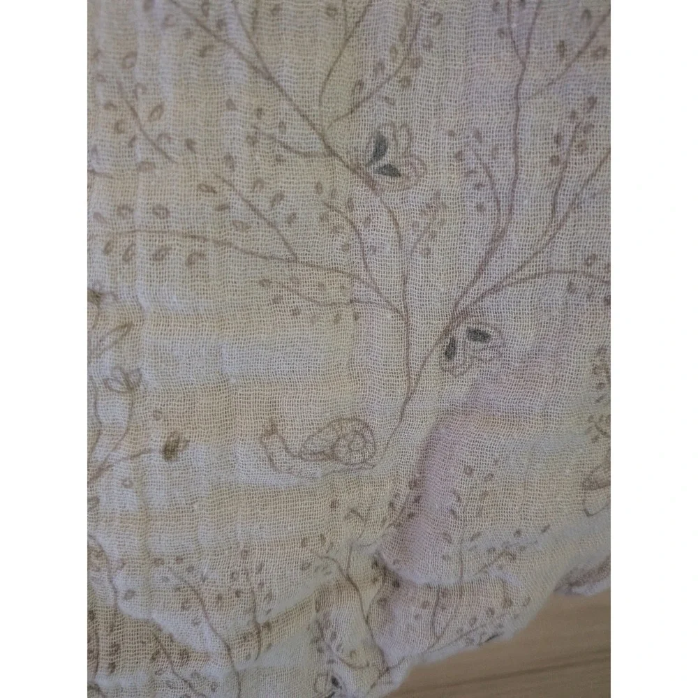 Pehr Sleep Bag Kid 0-9M Organic Cotton Cottagecore Whimsical Nature Print Earthy